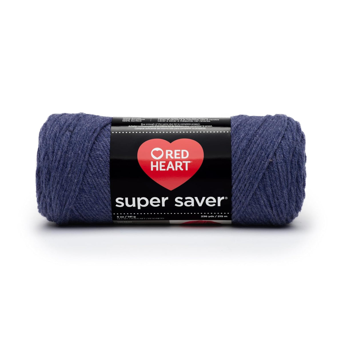 Red Heart Super Saver Ovillo de Estambre Acrílico - Denim - Sólido