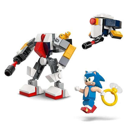 LEGO® Sonic The Hedgehog™ Batalla de Sonic en la Fogata Juguete Coleccionable para niños y niñas de 7 años en adelante y Fans de los Videojuegos, Divertido Juego construible 77001