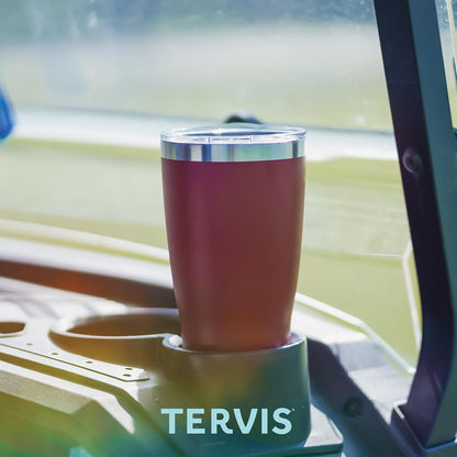Tervis Traveler NFL Philadelphia Eagles - Super Bowl LIX Champions - Vaso de viaje con triple aislamiento que mantiene las bebidas frías y calientes, 30 onzas, acero inoxidable