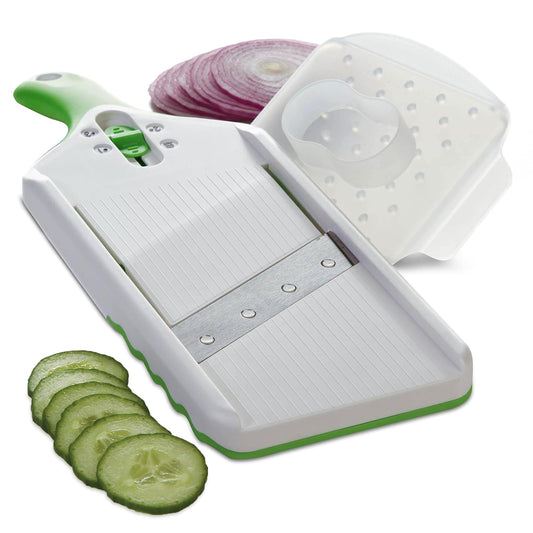 Prepworks por Progressive Adjust-A-Slice Mandolina, Slice Mandoline, Verde, A, 1