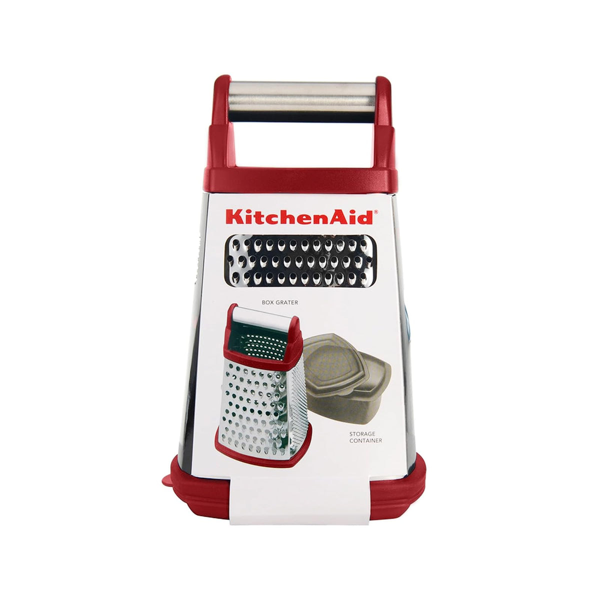 KitchenAid Rallador de caja gourmet, Caja, Rojo, Pequeño, 1