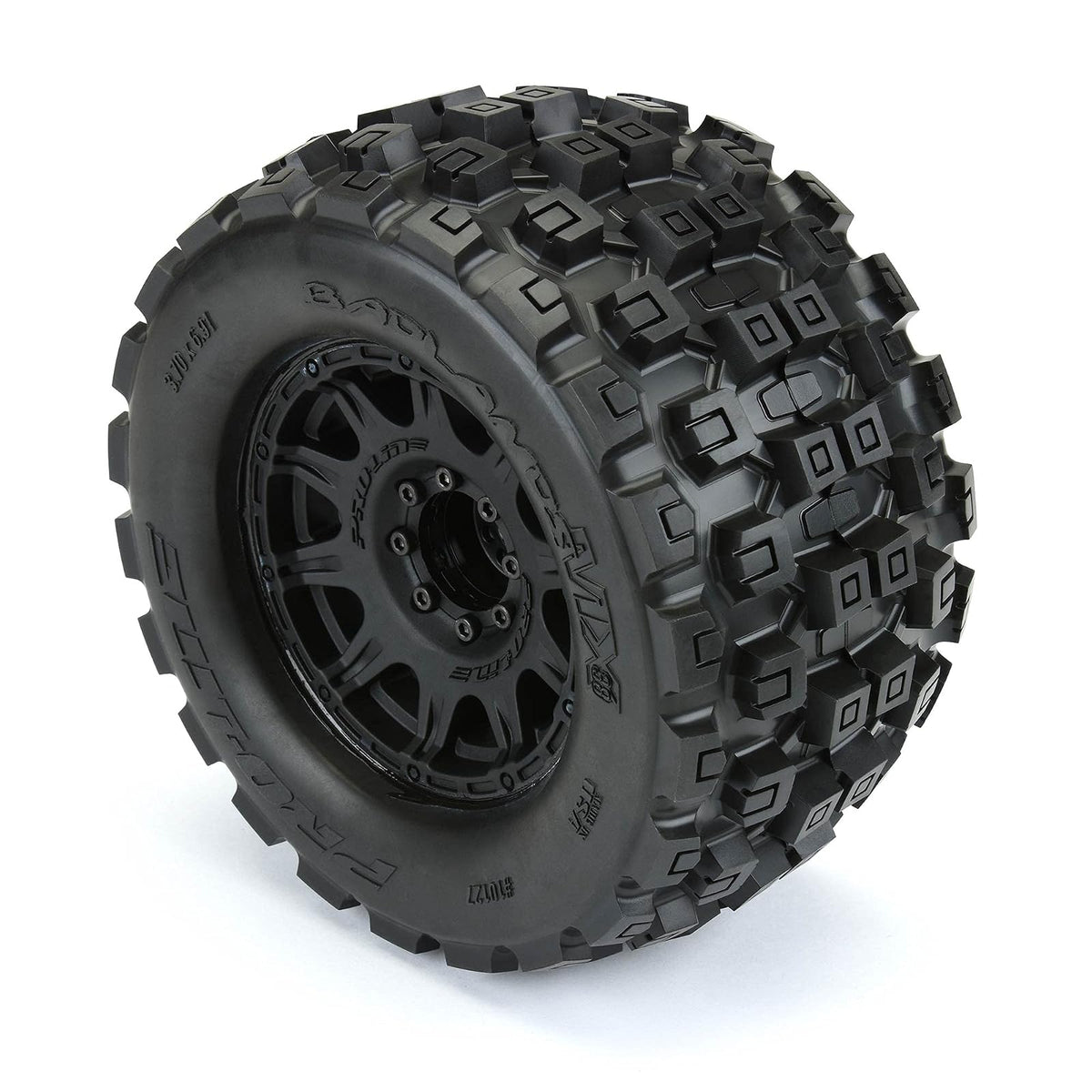 Pro-line Racing Badlands MX38 3.8 MTD Raid 8x32 17mm MT F/R PRO1012710 RC Neumático