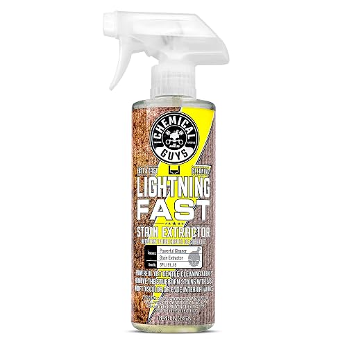 Chemical Guys Lightning Fast Extractor de Manchas de Moquetas y Tapicérías SPI_191_16SW, 473 ml, Aroma Fresco