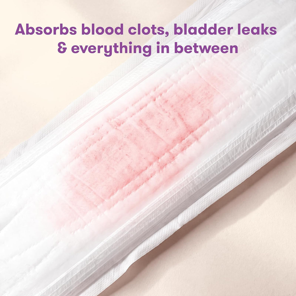 Frida Mom Postpartum Maternity Catch-All Pads for Maximum Absorbancy - 18 ct, White