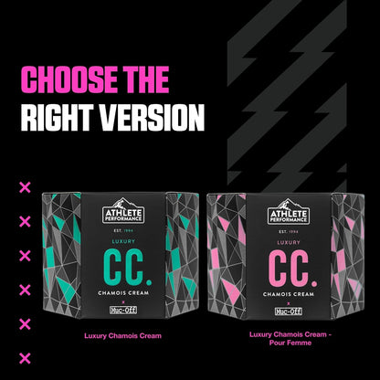 Muc-Off LUXURY Chamois Cream 250ml | Cremasilla, natural, previene rozaduras, para ciclismo