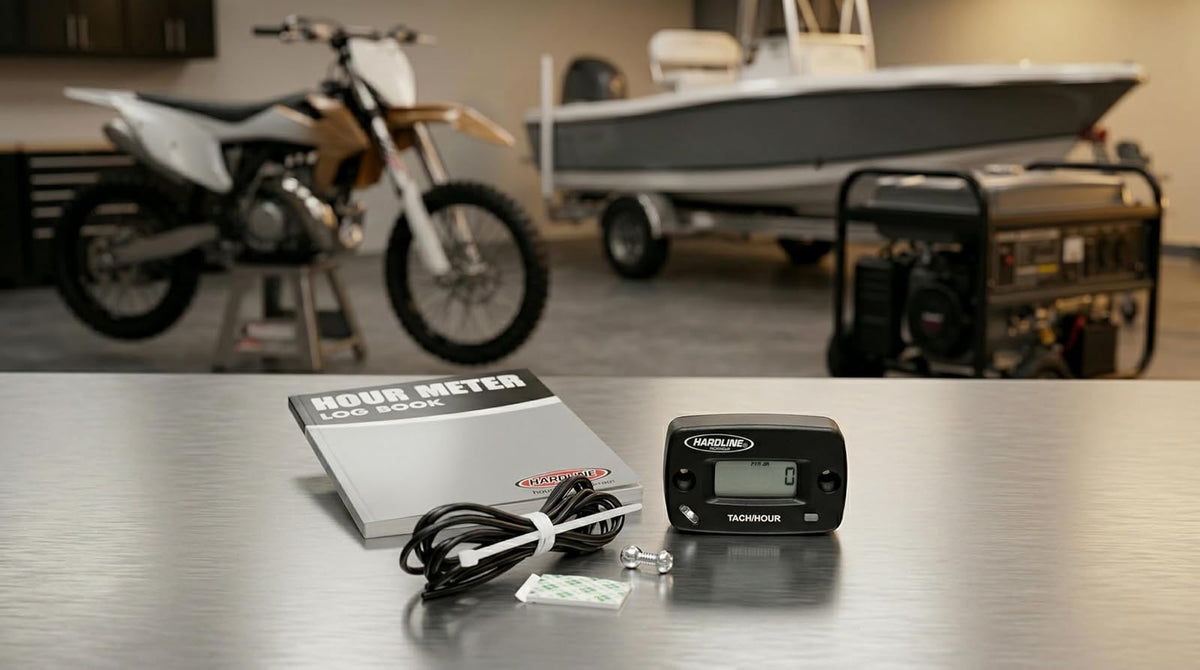 Hardline Products USA - Medidor de horas (medidor de hora/tacón)