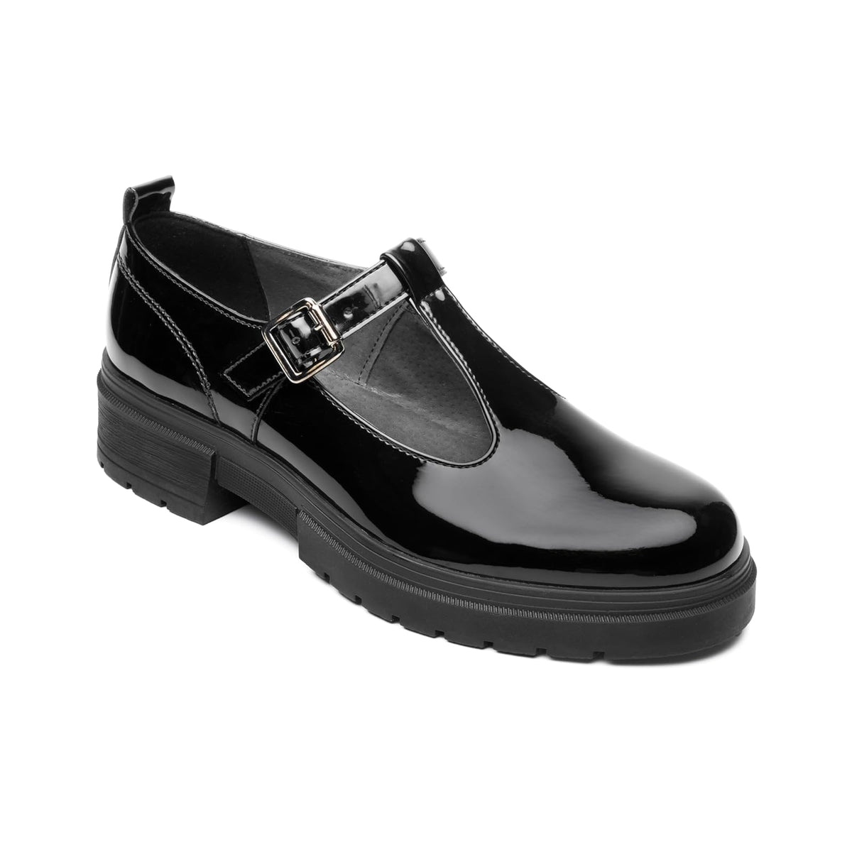 Flexi Zapato Flexi Escolar 131909 Negro Zapatos para Uniformes de Escuela para niña