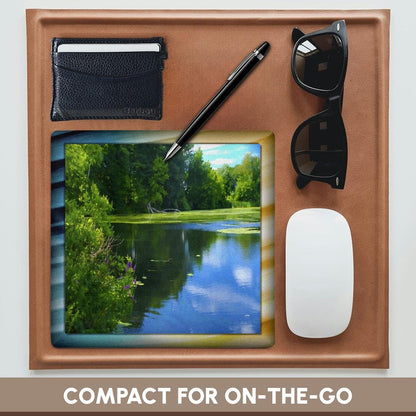 3dRose Mill Pond Mouse Pad (mp_48082_1)