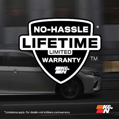 K&N Filtro de aire de cabina premium: alto rendimiento, lavable, flujo de aire limpio a tu cabina: diseñado para Jeep Wrangler JL 2018-2019 y Jeep Gladiator VF2064