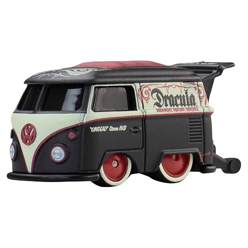 Hot Wheels Premium, Cultura Pop Vehículo De Colección Volkswagen Kool Kombi, Auto A Escala 1:64, Diseño Temático, Chasis Metal, para Niños De 3 Años En Adelante