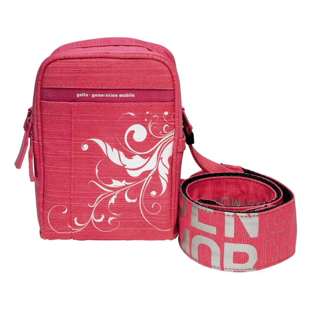 Golla G1152 Estuche para Cámara Fotográfica (Algodón, Poliéster, Rosa, 90 x 120 x 45 mm, 100 x 130 x 55 mm)