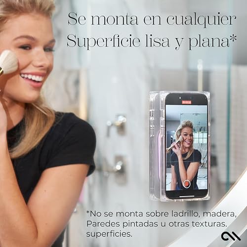 Case-Mate Stick it! Soporte magnético para teléfono con Ventosa | Soporte de succión a presión para iPhone Pro MAX Serie 16/15/14/13 | Soporte de succión Desmontable para teléfono con succión MagSafe