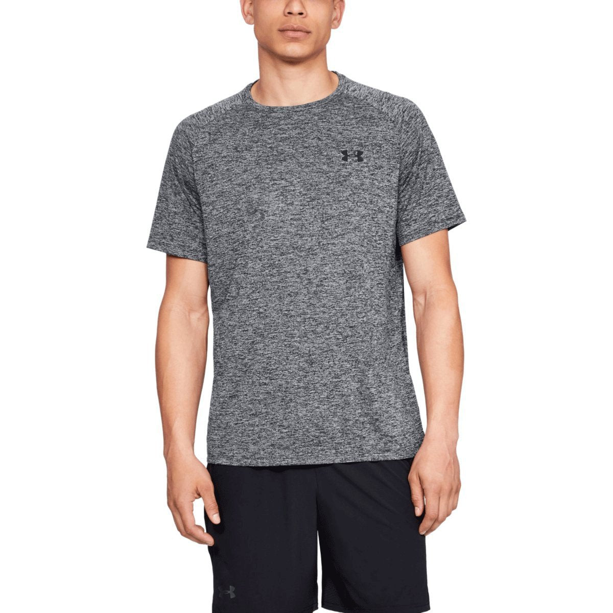 Under Armour Tech 2.0 Playera de Entrenamiento para Hombre - Gris (Gray - Black - 002) - 4XL - Sólido