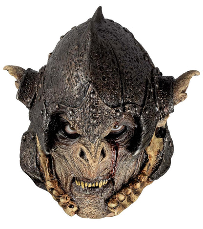 Ghoulish Productions Máscara de Látex de Warrior Orc para Adulto, Ideal para Halloween y Fiestas