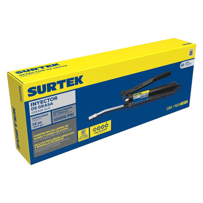 Surtek 136012 Inyector de grasa a dos manos de 400 g
