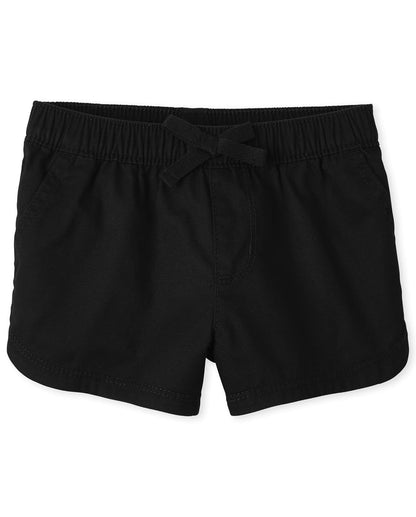 The Children's Place Pantalones Cortos para niñas pequeñas, Paquete de 3 Pantalones Cortos para Niñas