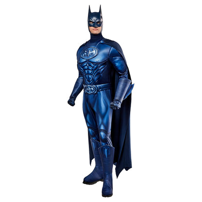 Rubie's Disfraz de Batman Batman y Robin | Talla XL para hombre, overol acolchado, capa extraíble