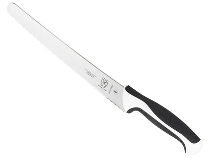 Mercer Culinary Millennia Products, Blanco, 10-Inch Wide Wavy Edge Bread Knife, 1