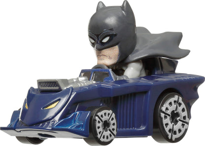 Hot Wheels RacerVerse Vehículo de Juguete Cuatro Autos de Carrera DC para niños de 3 años en adelante