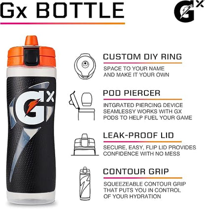 Gatorade Gx, azul mármol, 30 onzas