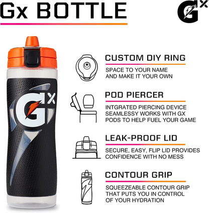 Gatorade Gx, azul mármol, 30 onzas