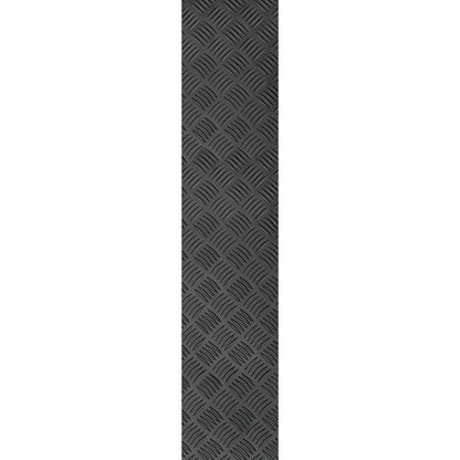 Napoleon Tapete para parrilla de barbacoa, accesorio para parrilla de barbacoa, producto de seguridad, antideslizante, patrón de placa de diamante, gris, elegante, protege tu cubierta, se adapta a parrillas de barbacoa Prestige PRO 500 tamaño y más pequeñ