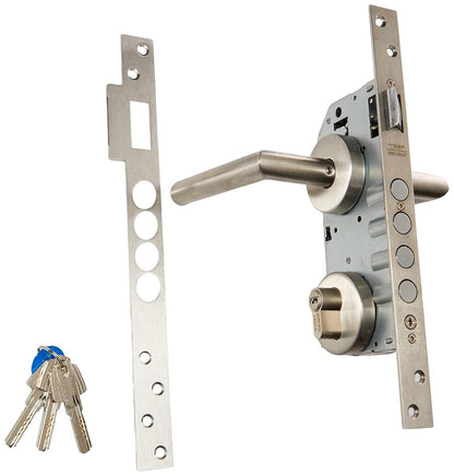 Tesa MX82551 Kit Manija/Mecanismo Novara Rb100 Alta Seguridad Acero Inoxidable