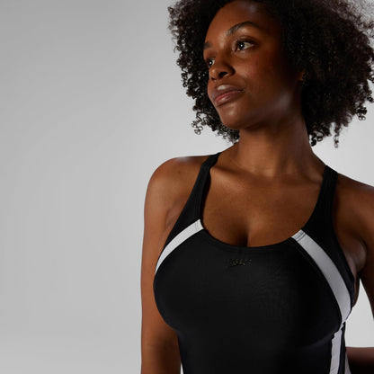 Speedo Traje de baño de una Pieza Quantum High Cut Monopieza para Mujer