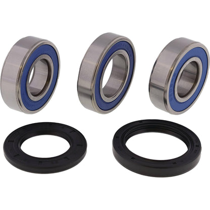 All Balls Racing Juego de Sellos de Rodamientos de Rueda Compatible con Kawasaki Z H2 2020-2022, Z H2 SE 2022, Z1000 2003-2009, ZX10R 2011-2019, Rojo, 25-1111
