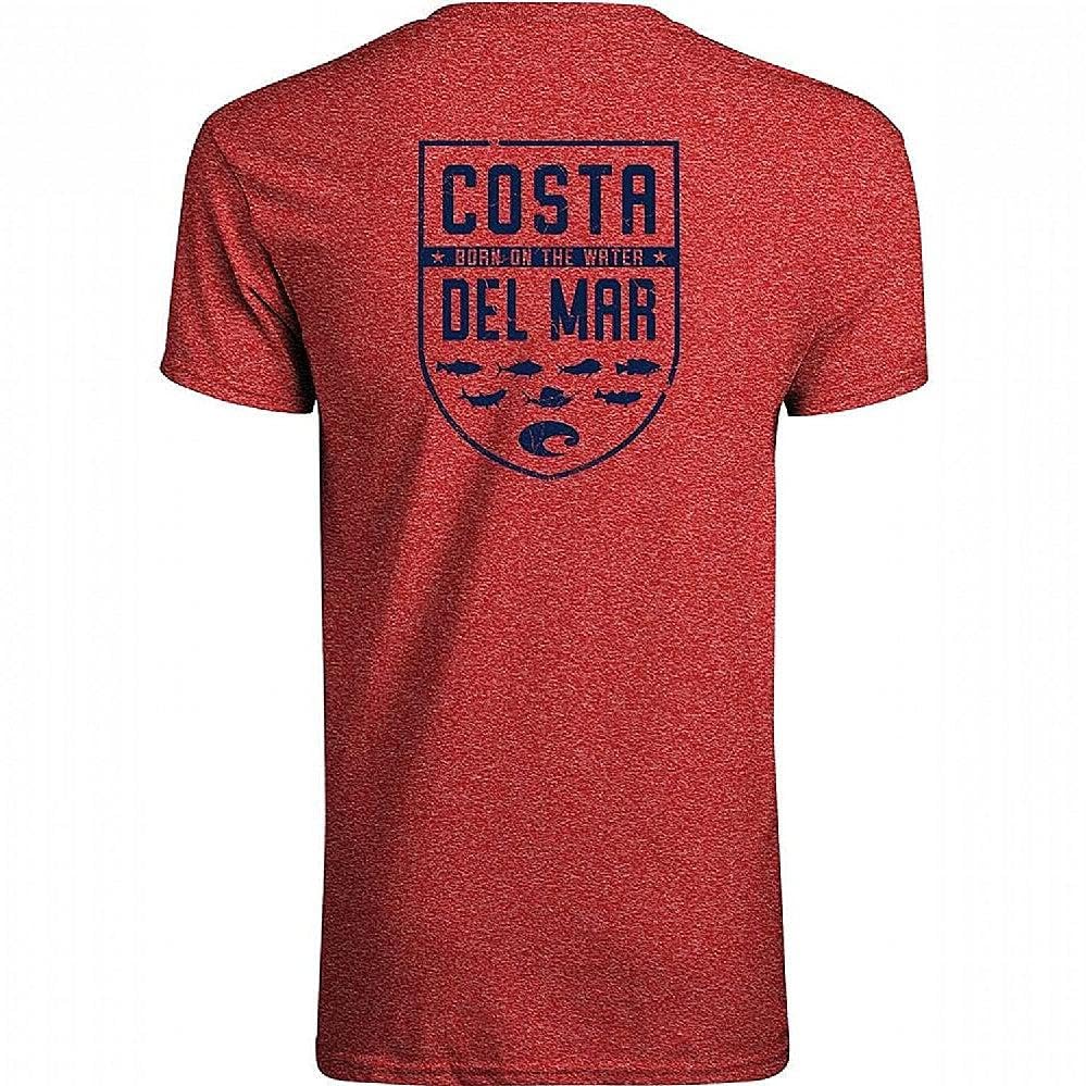 Costa del Mar Escudo de Especies Costa Camiseta para Unisex Adulto