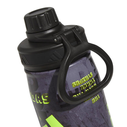 adidas - Botella de agua de metal, 600 ml | Aislamiento de doble pared, tapa resistente a fugas, sin BPA, duradero, entrenamientos y uso diario