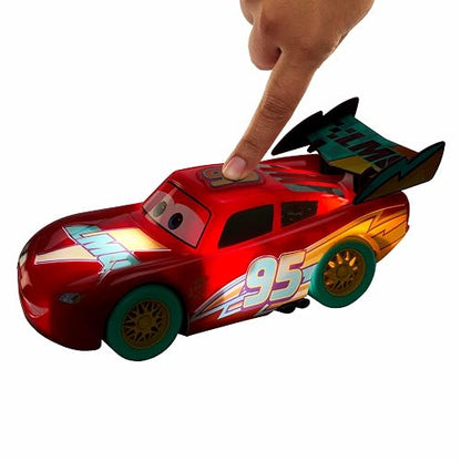 Cars de Disney y Pixar Vehículo de Juguete Vehículo Rayo Mcqueen Luces y Sonidos 3Y+