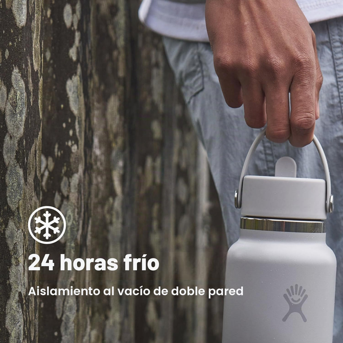 Hydro Flask - Botella de 40 onzas de ancho flexible con tapa de popote – Acero inoxidable aislado, tapa ancha con popote, no derrama, a prueba de fugas en arrecife