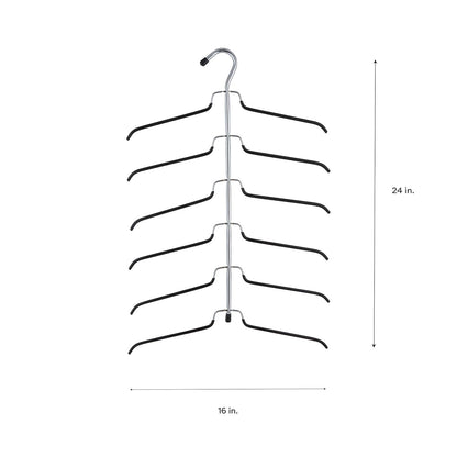 Organize It All Percha de Ropa para árbol de Blusa de 6 Niveles