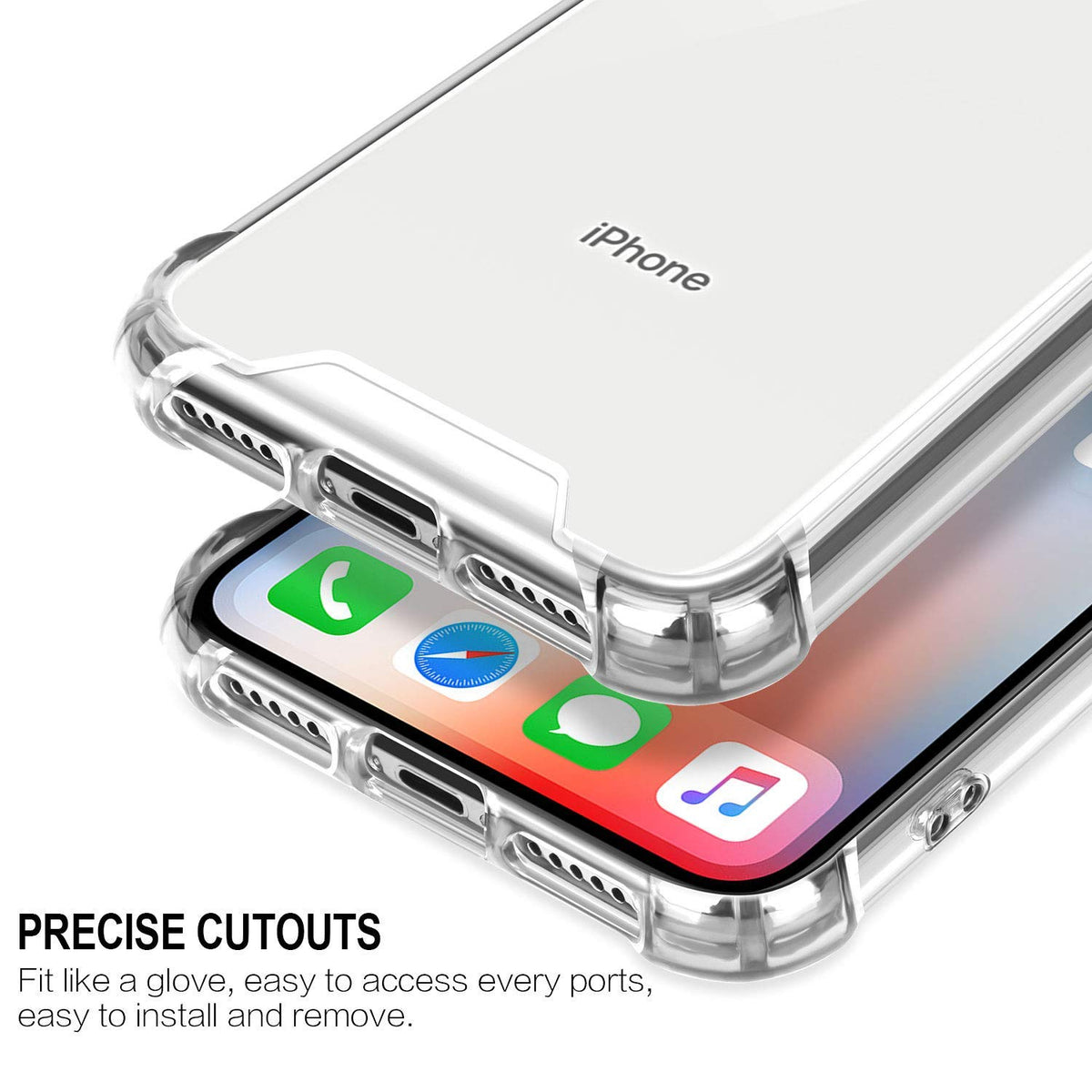 ORIbox Funda Compatible con iPhone 11, con 4 Esquinas, protección a Prueba de Golpes