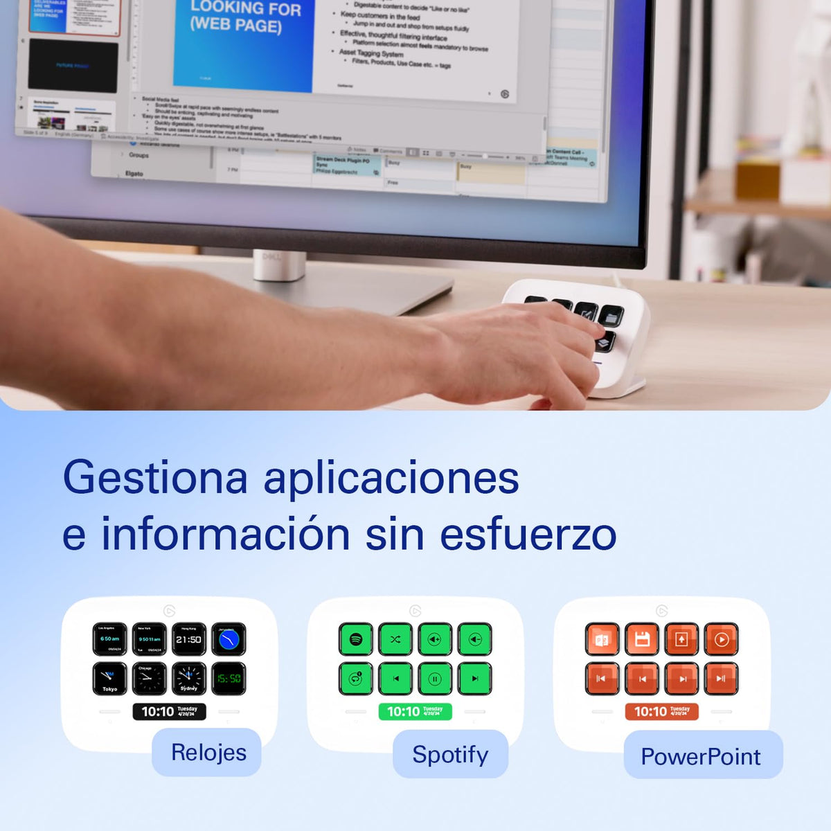 Elgato Stream Deck Neo, controlador compacto