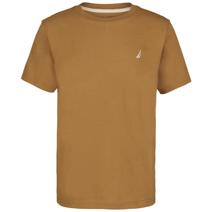 Nautica Camiseta de Manga Corta para Niño Color Ceramic - 14-16 - All Spice
