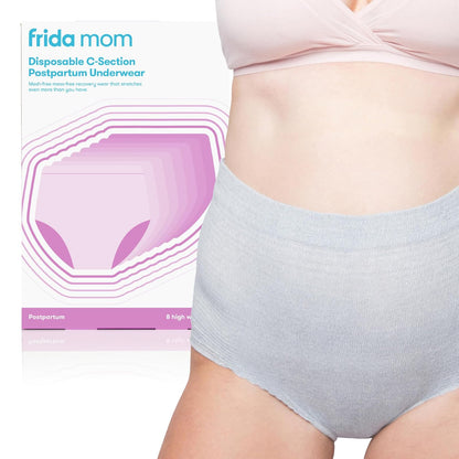 Frida Mom Calzones Desechables Posparto Tipo Short, Paquete de 8 - Regular