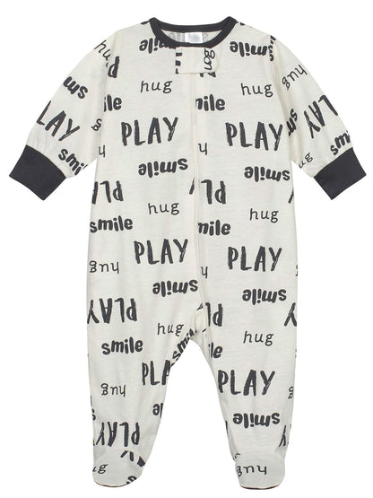 ONESIES Paquete de 4 mamelucos Sleep 'N Plays Mamelucos para bebés y niños pequeños Bebé-Niñas