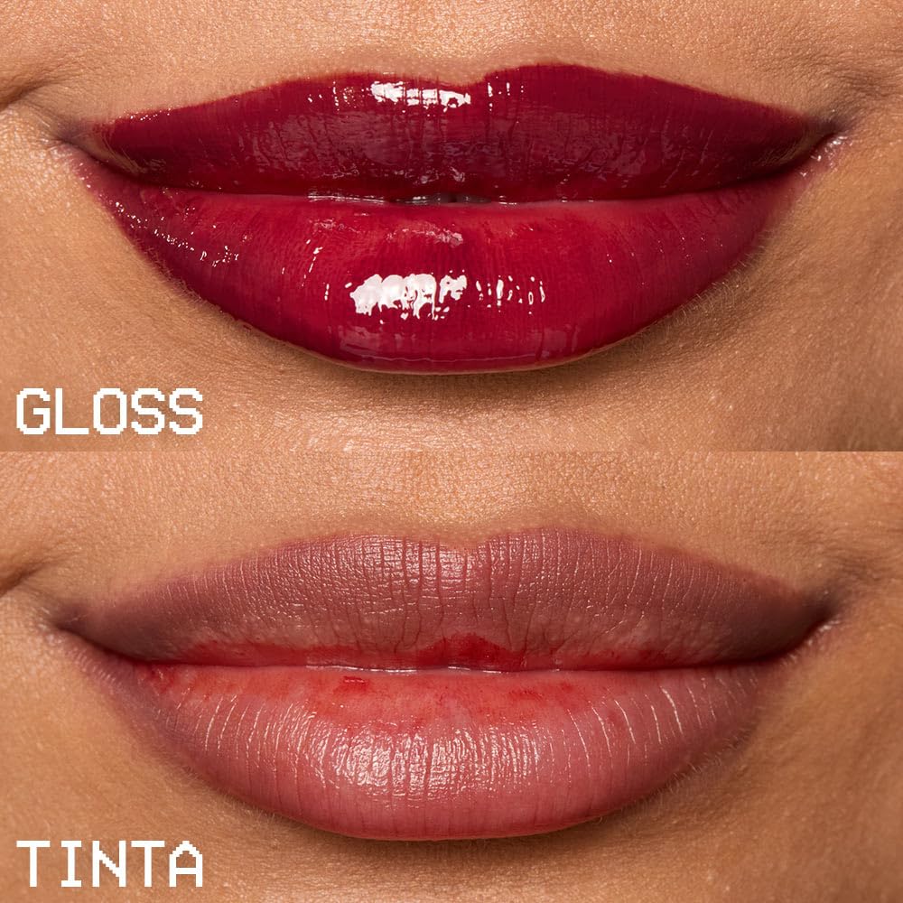 NYX Professional Makeup, Lip IV Tinta para Labios Hidratante con Efecto Gloss- Tono Mauve N Moist (Rojo Vino)