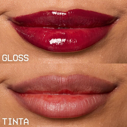 NYX Professional Makeup, Lip IV Tinta para Labios Hidratante con Efecto Gloss- Tono Mauve N Moist (Rojo Vino)