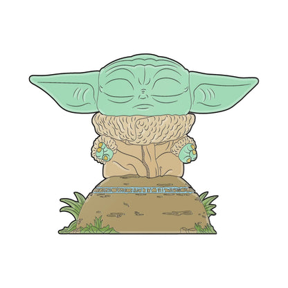 Loungefly POP! Large Enamel Enamel Pin Star Wars: GROGU - The Child - The Mandalorian Emaille-Nadeln - Niedliche Brosche Zum Sammeln - Für Rucksäcke & Taschen - Geschenkidee - Offizielle Handelswaren