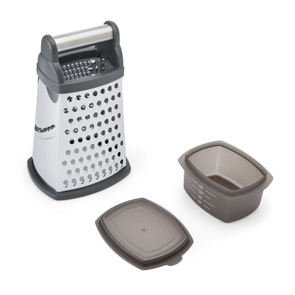 KitchenAid Gourmet Rallador de caja, gris carbón, 10 pulgadas