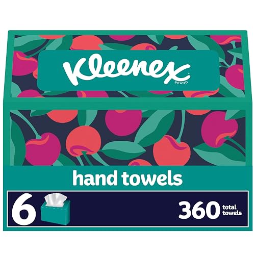 Kleenex Toallas para mano, 60 unidades, paquete de 6