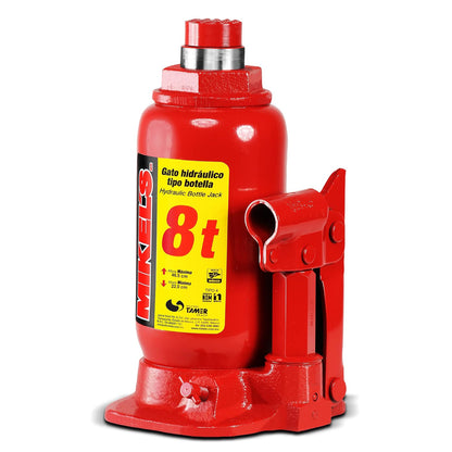 Mikel's GH-8 Gato Hidráulico de Botella con Tornillo de Extensión 8 T
