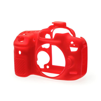 EasyCover Funda Protectora de Silicona para Canon EOS 7D Mark II - Rojo