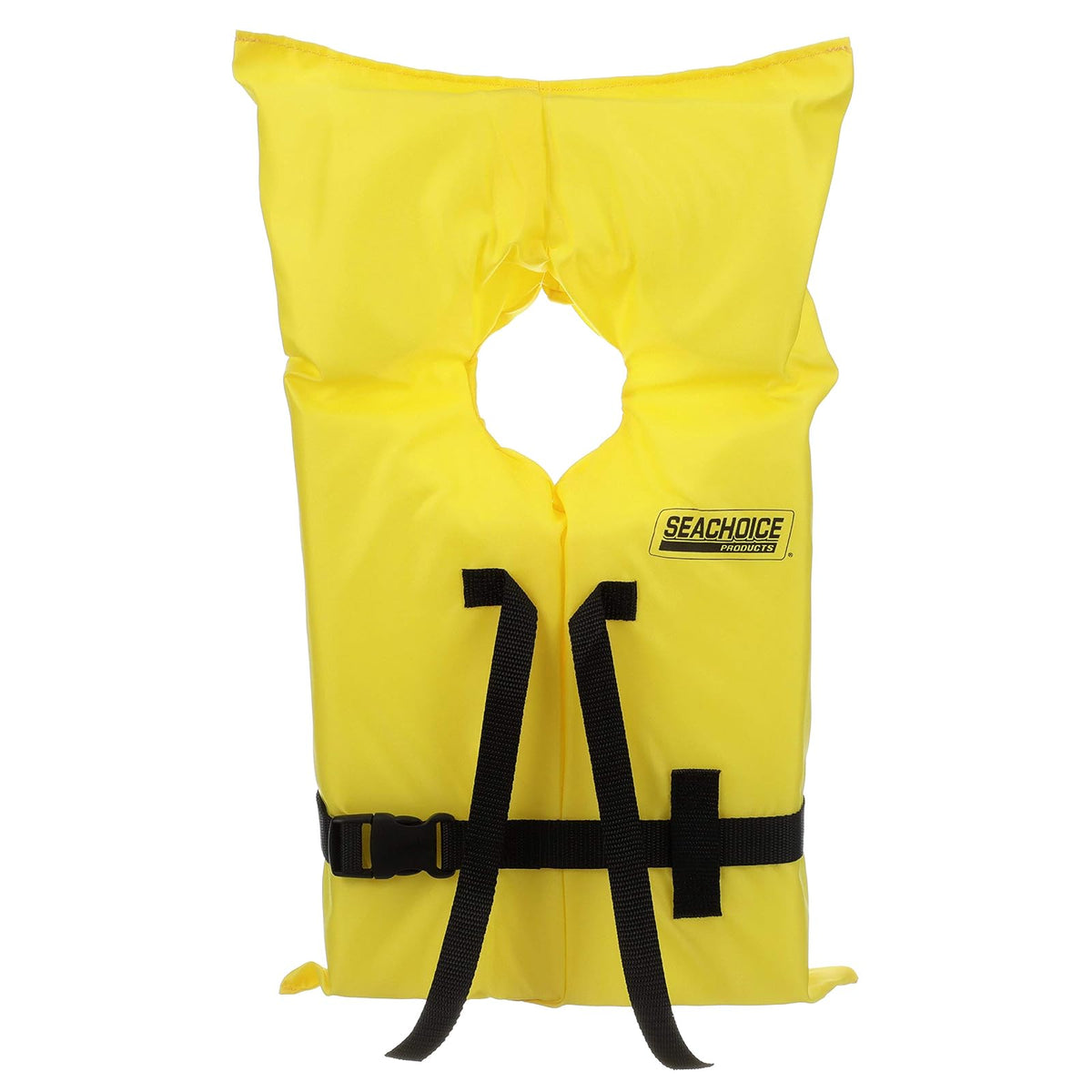 SEACHOICE Chaleco Salvavidas, Dispositivo de flotación Personal Tipo II, Aprobado por USCG, Varios tamaños y Colores - Amarillo - Juvenil - Chaleco salvavidas