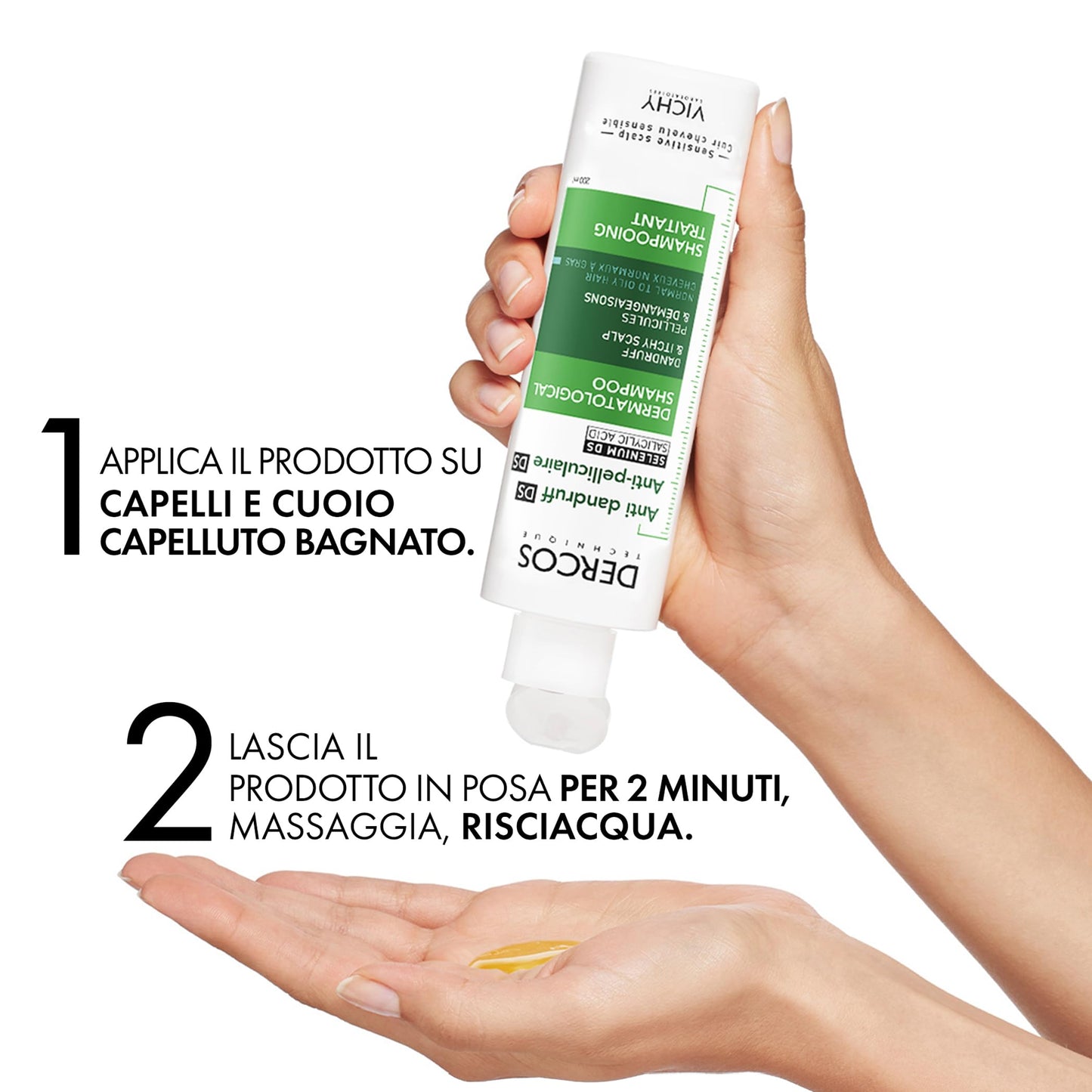 Vichy Dercos Shampoo Anticaspa para Cabello Normal a Graso 390ml