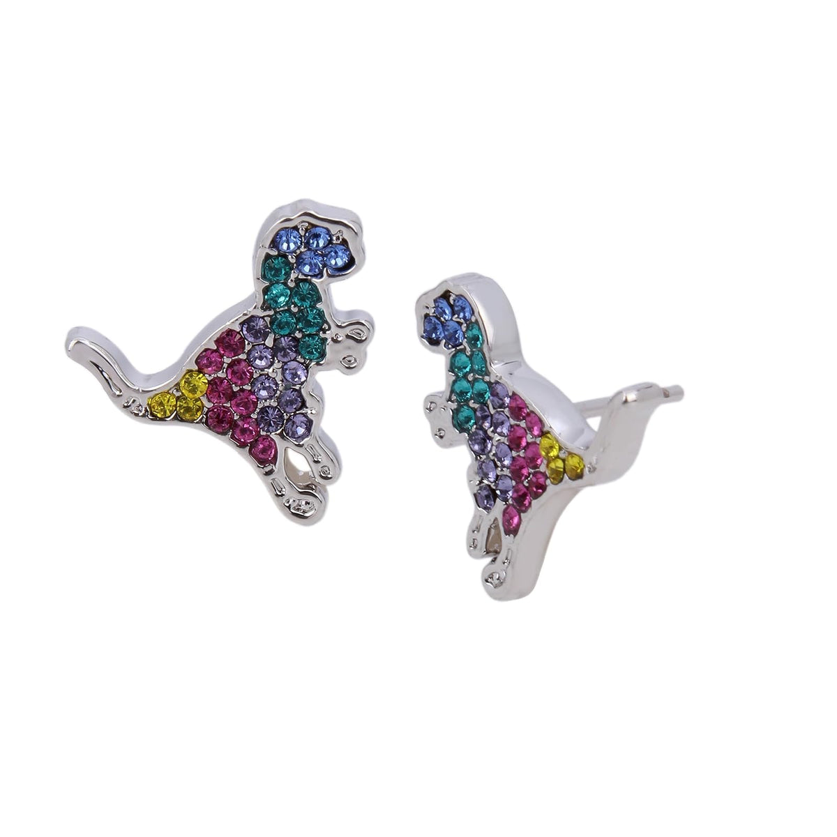 COACH Pave Rexy Stud Earrings