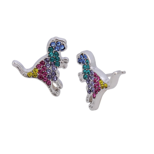 COACH Pave Rexy Stud Earrings